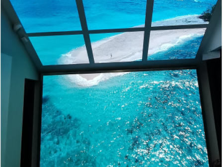 銘新街P1.86安裝完畢，0.96x0.96x6，3.2x2.08m