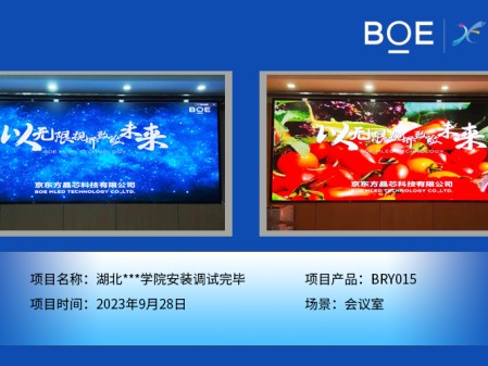 湖北**學(xué)院會(huì)議室BRY015安裝調(diào)試完畢（1）