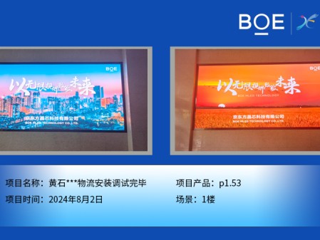 黃石***物流安裝調(diào)試完畢